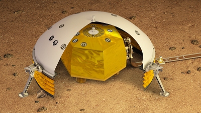 Artist concept showing the protective role of the WTS at the martian surface (© IPGP/David Ducros).