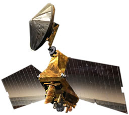 The NASA satellite américain Mars Reconnaissance Orbiter (© NASA)